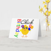 Carte Enfant 10 ans (Fleur jaune)