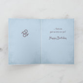 Carte Enfant avec fille Vintage, panier (Intérieur)