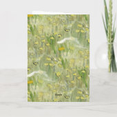 Carte Enfant avec orange, Vincent Van Gogh (Dos)