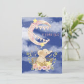 Carte Enfant de 2 ans Joyeux anniversaire Elephant Baby  (Debout devant)