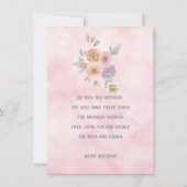 Carte Enfant de 3 ans Joyeux anniversaire Elephant Baby  (Dos)