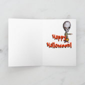 Carte Enfant de crâne - Halloween (Intérieur)