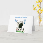 Carte Enfant de Dieu (Fleur jaune)