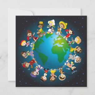 Carte Enfant du monde