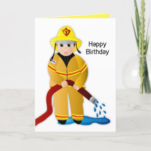 Cartes Pompier D Anniversaire Zazzle Be Cartes Pompier D Anniversaire Zazzle Be
