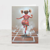 Carte Enfant intérieur anniversaire (Devant)