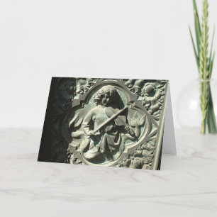 Carte Enfant jouant au violon