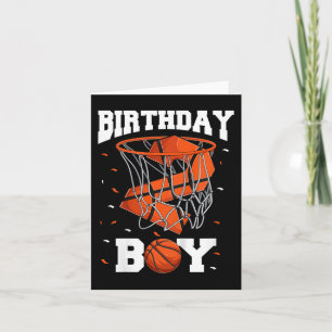 Carte Enfants 2e anniversaire Basketball Enfants