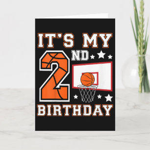 Carte Enfants 2e Sketll Anniversaire 2 ans Joueur Sketba