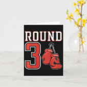 Carte Enfants 3e anniversaire Boxer Boy 3 ans Boxer Anni (Fleur jaune)