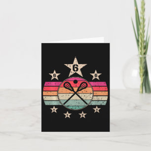Carte Enfants 6 ans Lacrosse Anniversaire 6 Garçon 6e an