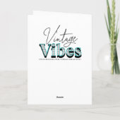 Carte Enfants à la recherche d'une fenêtre de Noël (Dos)