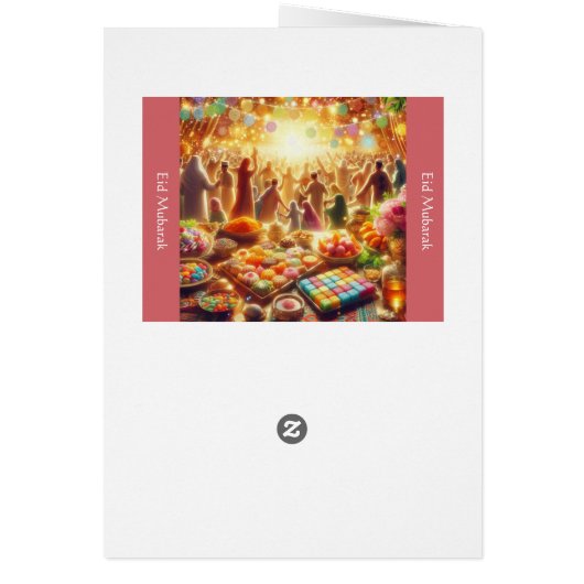 Carte Enfants Aïd - Aïd Moubarak Little Star (Dos)