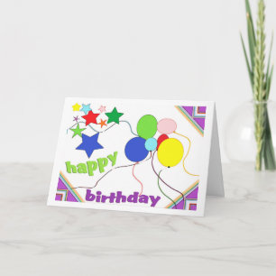 Carte Enfants Anniversaire