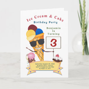 Carte Enfants Anniversaire Fun Cute