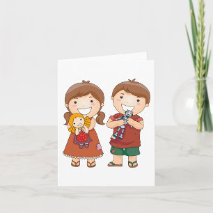 Carte Enfants Avec Jouets