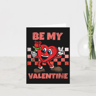 Carte Enfants Be My Valentine Valentines Day Heart Toddl