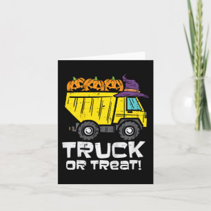 Carte Enfants Camion De Pompage Ou De Traitement Costume