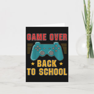 Carte Enfants Ck À L'École Pour Garçons Gamer Jeux Vidéo