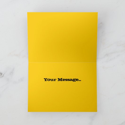 Carte Enfants Custom Blue Excavator Digger Joyeux annive (Intérieur)