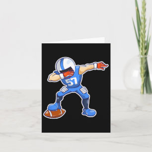 Carte Enfants Dabbing Football Danse Danser Drôle Garçon
