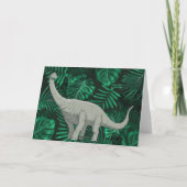 Carte Enfants Dino Jurassic Trex Boy Dinosaur Anniversai (Dos)