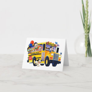 Carte Enfants en bus scolaire