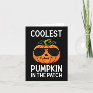 Carte Enfants Enfants Citrouille La Plus Cool Du Patch E