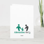 Carte Enfants et pensions alimentaires Anniversaire (Dos)