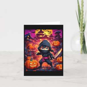 Carte Enfants garçons Halloween