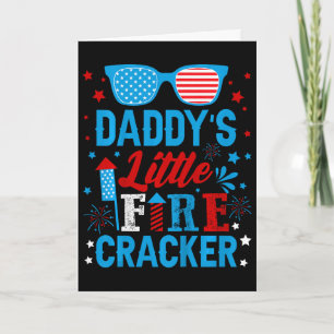 Carte Enfants Le Petit Bouchon de Papa Fête de l'Indépen