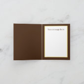 Carte Enfants mignons Animaux Safari ajouter du texte n' (Intérieur)