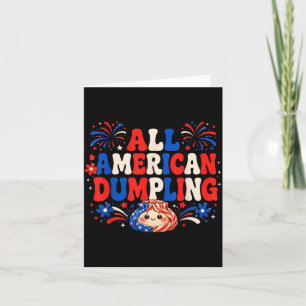 Carte Enfants Mignons Édition Américaine Dumpling 4 Juil