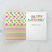 Carte Enfants mignons Llama Anniversaire (Intérieur)