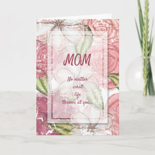 Carte Enfants moches drôle Floral Joyeux Fête des Mères