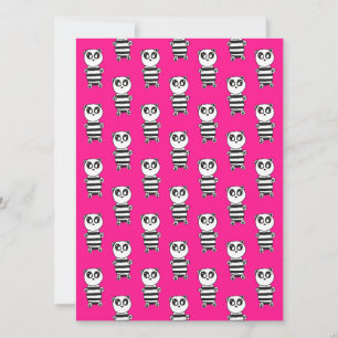 Carte Enfants Panda