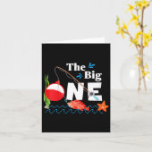 Carte Enfants Pêche La Grande Année 1er Premier Annivers (Fleur jaune)