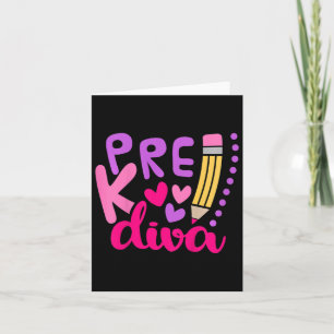 Carte Enfants Pré-k Diva