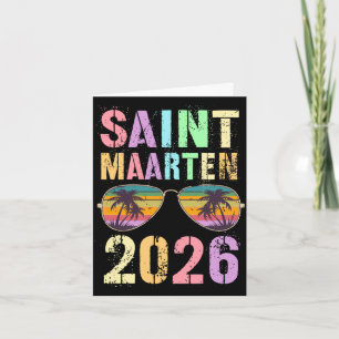 Carte Enfants saint-maarten 2026 voyage nager vacances m