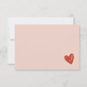 Carte Enfants Saint-Valentin "Sushi, comme vous faites t (Dos)