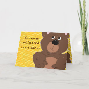 Carte Enfants Teddy Bear Se Bien