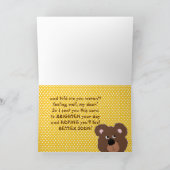 Carte Enfants Teddy Bear Se Bien (Intérieur)