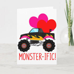 Carte Enfants tout-petit garçon Saint-Valentin Monster T