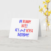 Carte Enfer 101 sanglant (Fleur jaune)