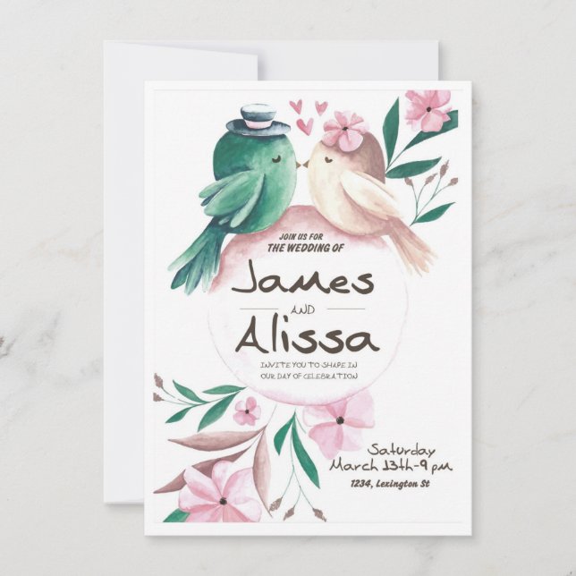 Carte #engagés #mariage (Devant)