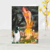 Carte English Springer 7 - MidEve (Fleur jaune)