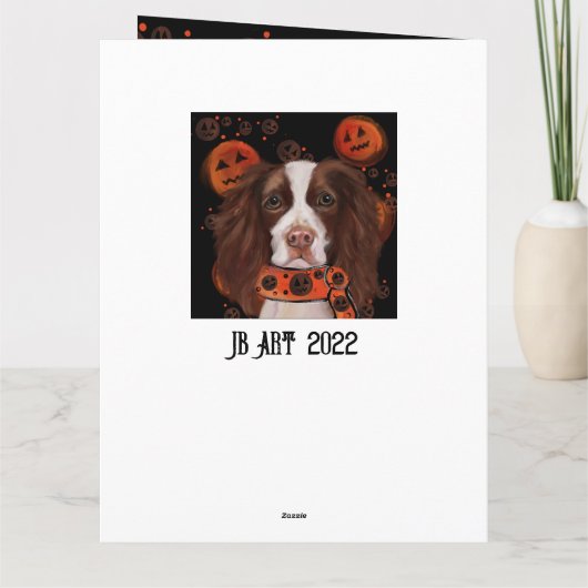 Carte English Springer Spaniel (Dos)