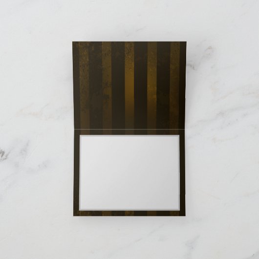 Carte Engrenages à vapeur et papillons bleus (Intérieur)