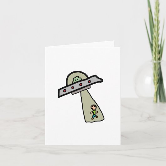 Carte Enlèvement d'Aliens (Devant)