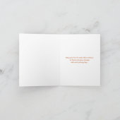 Carte Ennuis et baisers pour M. et Mme la Mariage Saluta (Intérieur)